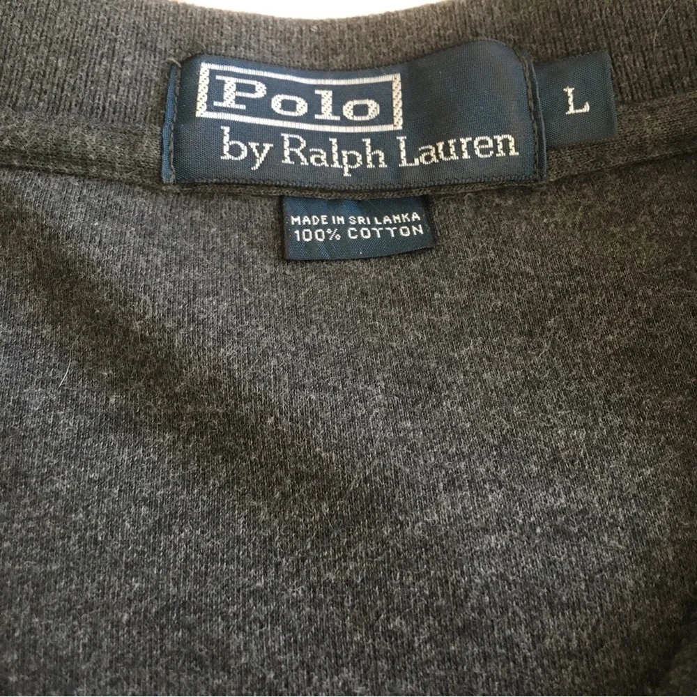 Ralph Lauren Charcoal Polo Shirt